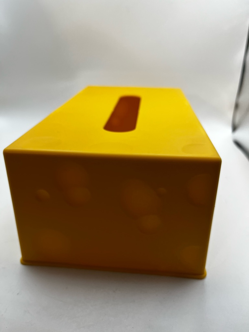 Yellow Rectangular Cheese Patterned Tissue Box Cover - Unbranded - Picture 7 of 7